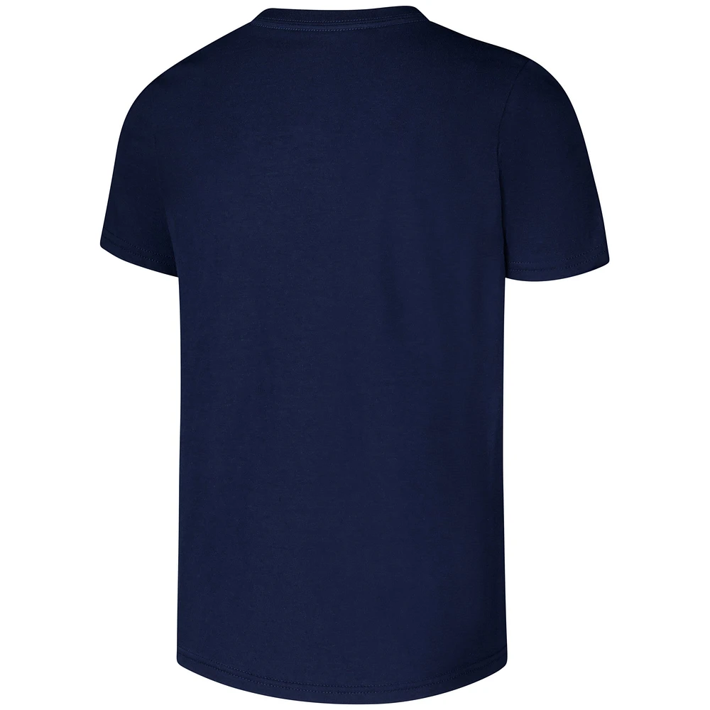 Youth Caitlin Clark Navy Indiana Fever Jam Player T-Shirt