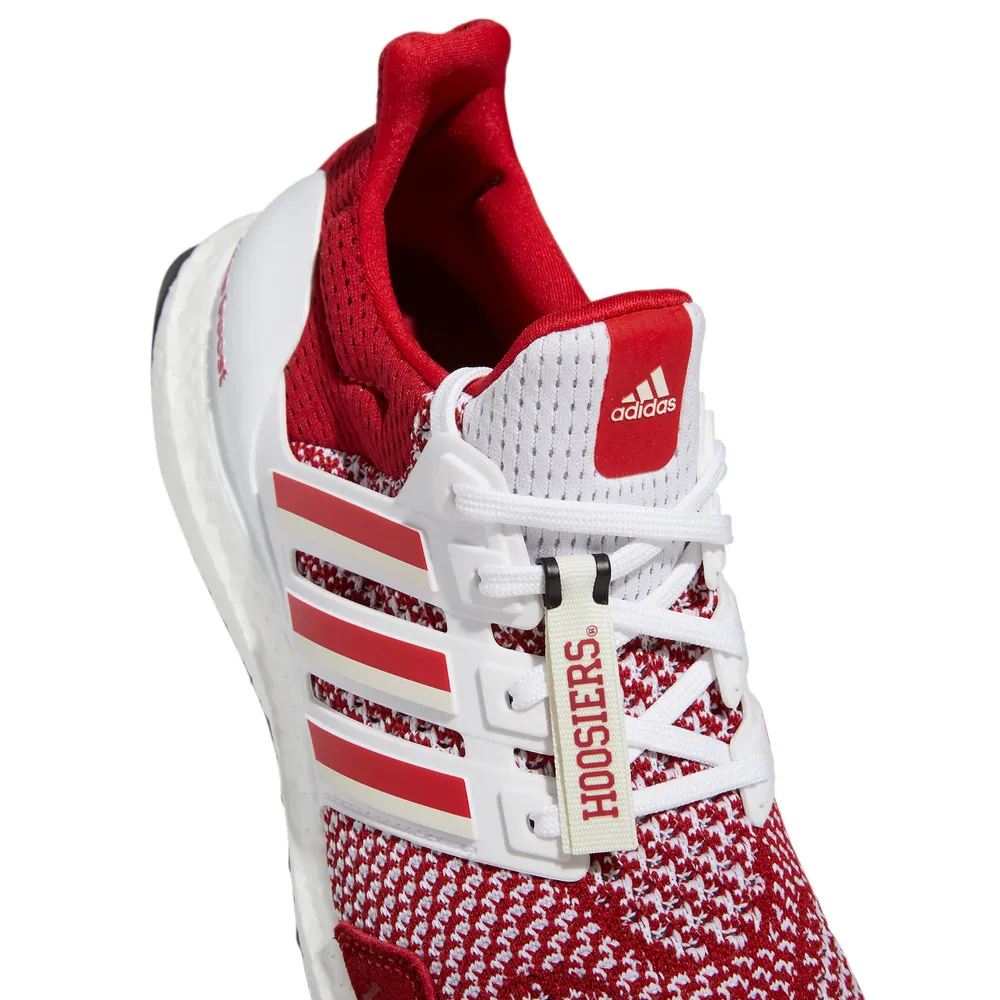 adidas Crimson/White Indiana Hoosiers Ultraboost 1.0 Running Shoe