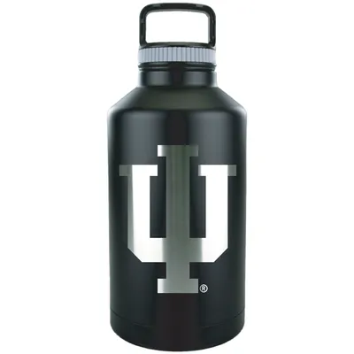 Indiana Hoosiers 64oz. Stainless Matte Growler - Black