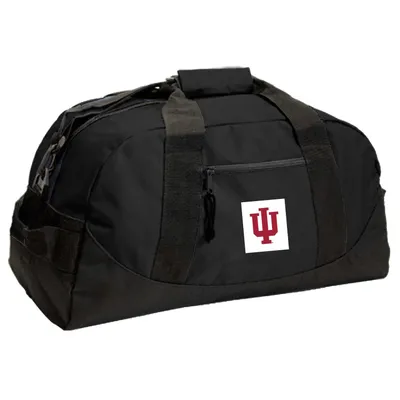Indiana Hoosiers Dome Duffel Bag - Black