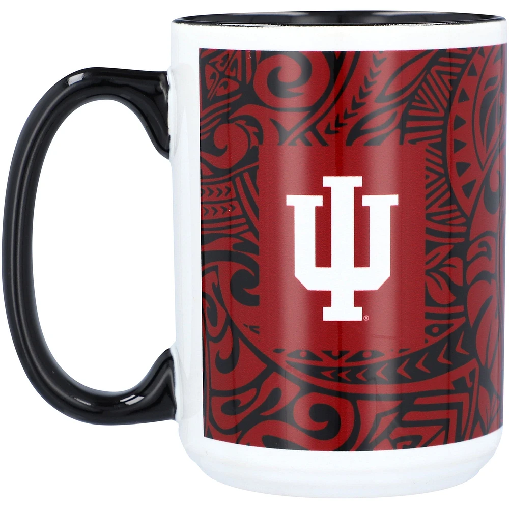 Indiana Hoosiers 15 oz. Tasse Ohana