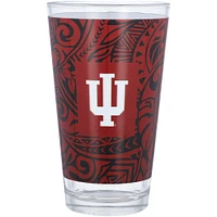 Indiana Hoosiers 16 oz. Verre à pinte Ohana