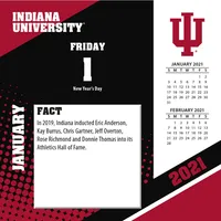 Indiana Hoosiers 2021 Box Calendar