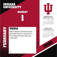 Indiana Hoosiers 2021 Box Calendar