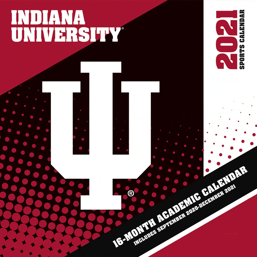 Indiana Hoosiers 2021 Wall Calendar