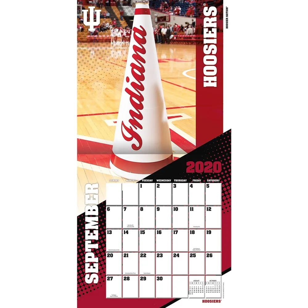 Calendrier mural Indiana Hoosiers 2021