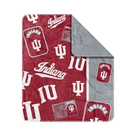 Couverture tissée Dream Weave 50" x 60" des Indiana Hoosiers