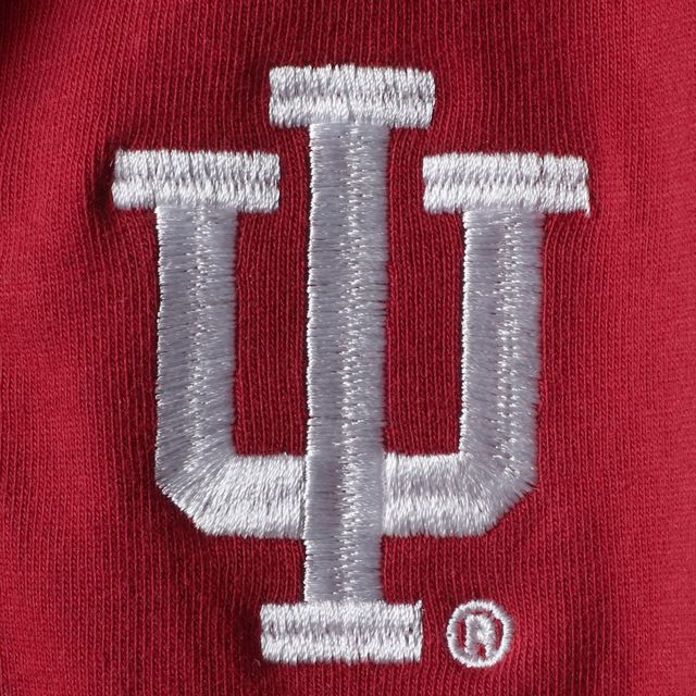 Body polo Indiana Hoosiers cramoisi pour bébé