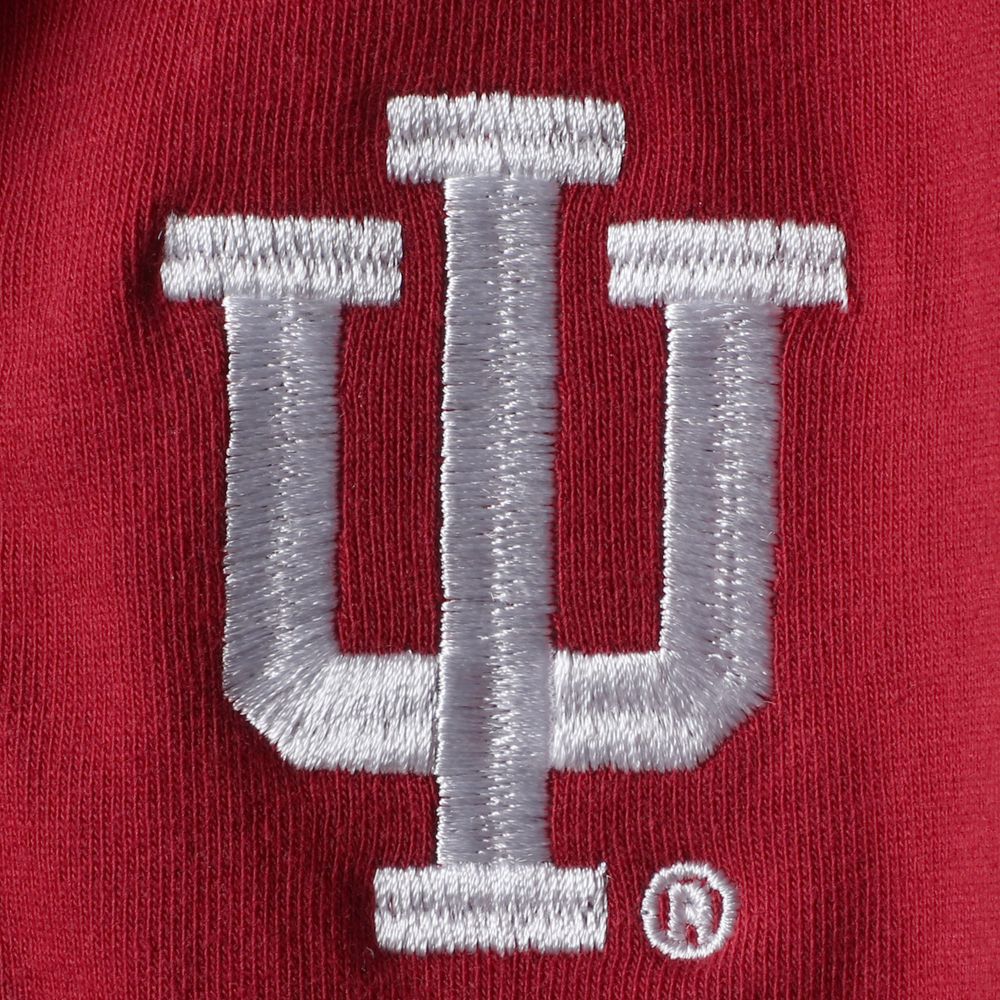 Infant Crimson Indiana Hoosiers Polo Bodysuit