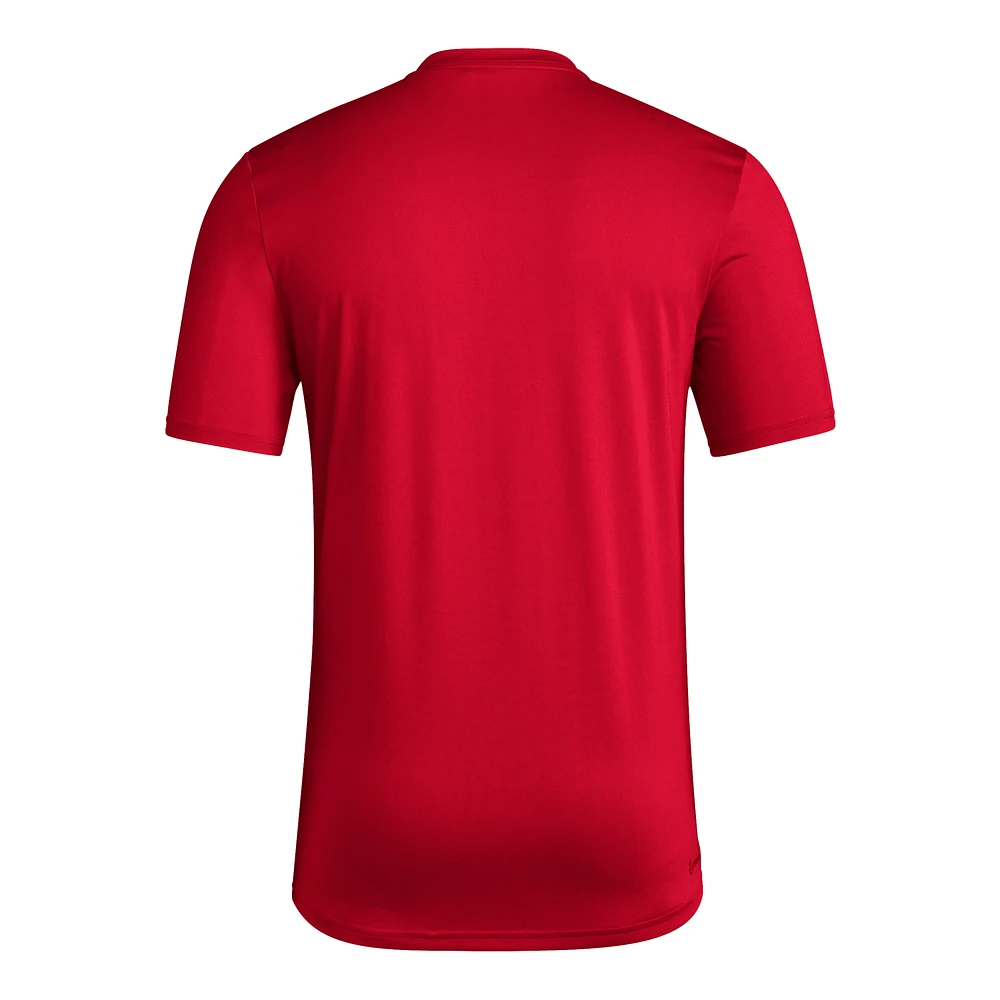Men's adidas  Crimson Indiana Hoosiers Locker Local Impression AEROREADY T-Shirt