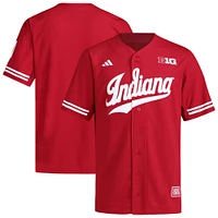 Maillot de baseball réplique adidas Crimson Indiana Hoosiers pour homme