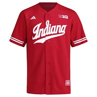 Maillot de baseball réplique adidas Crimson Indiana Hoosiers pour homme