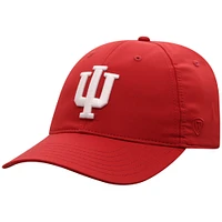 Men's Top of the World  Crimson Indiana Hoosiers Victory Trainer Adjustable Hat