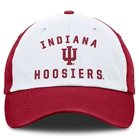 Casquette ajustable Weston blanche des Indiana Hoosiers Top of the World pour homme
