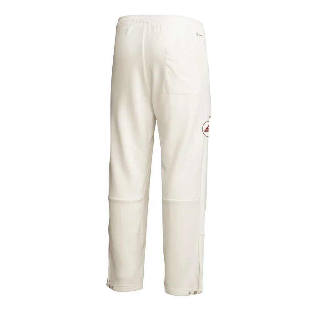 Men's adidas Cream Indiana Hoosiers Zero Dye AEROREADY Pants