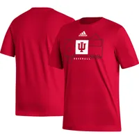 Men's Adidas White Louisville Cardinals Pride Fresh T-Shirt