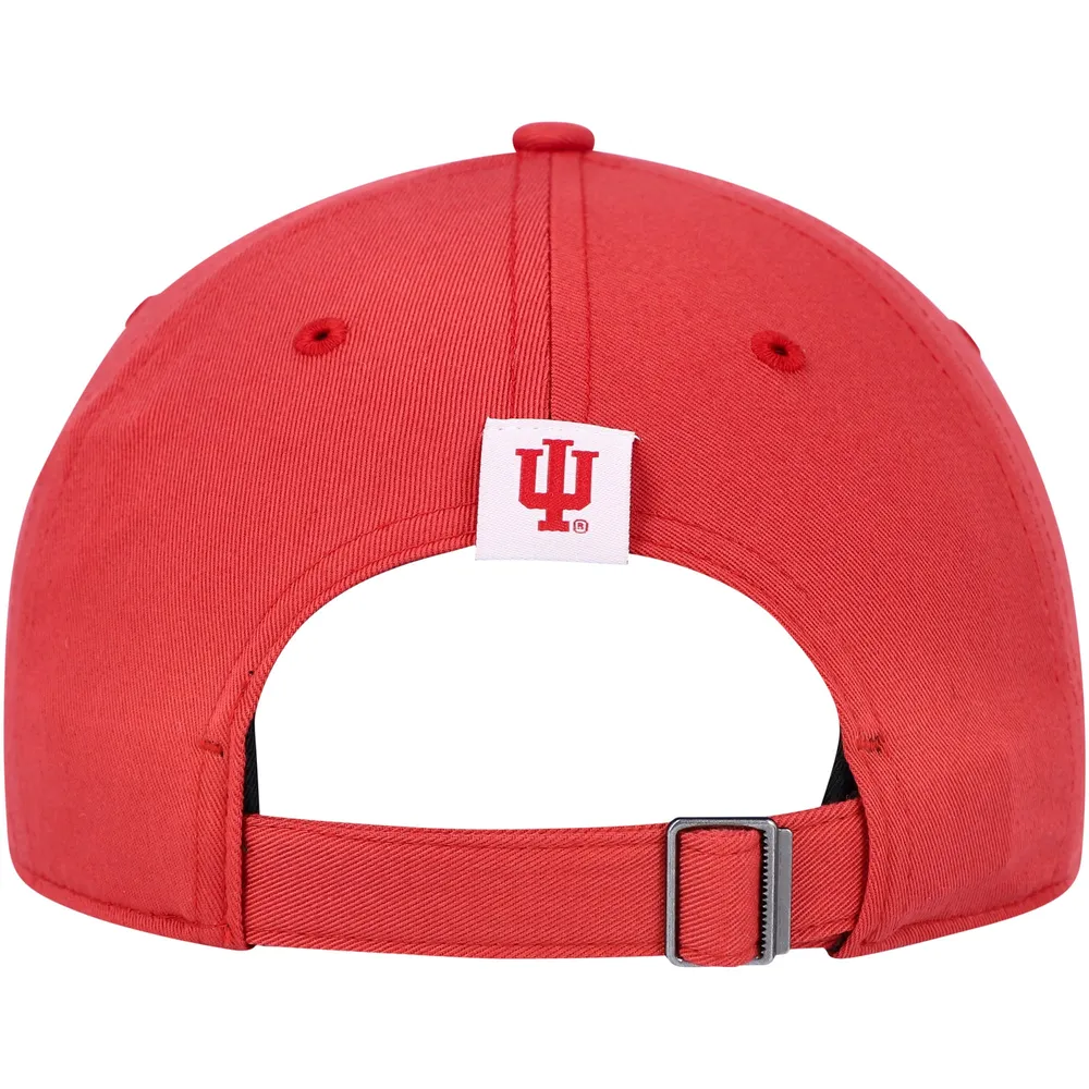 Men's adidas Crimson Indiana Hoosiers Slouch Adjustable Hat