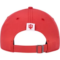 Men's adidas Crimson Indiana Hoosiers Slouch Adjustable Hat