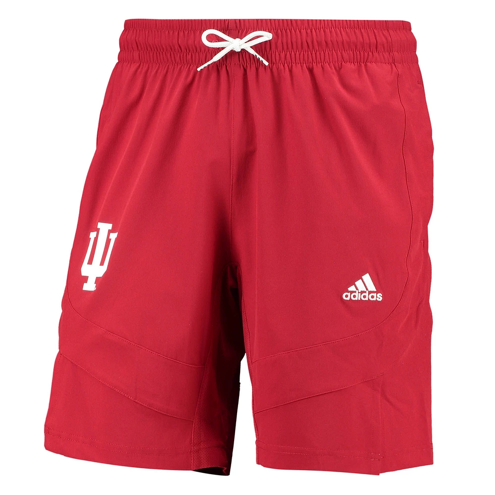 Short de basket-ball adidas Crimson Indiana Hoosiers Swingman AEROREADY pour hommes