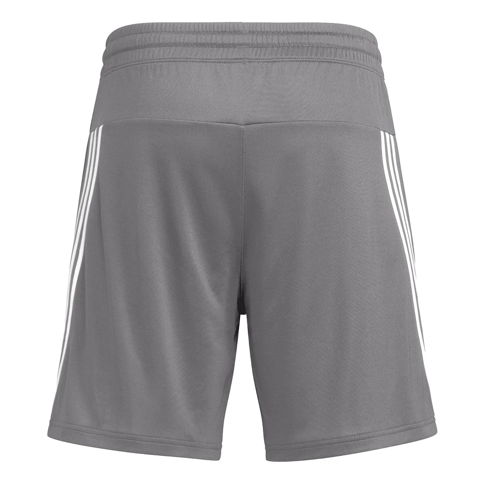Men's adidas Gray Indiana Hoosiers AEROREADY 7" Shorts