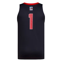 Men's adidas #1 Crimson/Black Indiana Hoosiers Black History Month Basketball Jersey