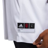 Men's adidas #22 White Indiana Hoosiers 90s Away Premier Strategy Jersey