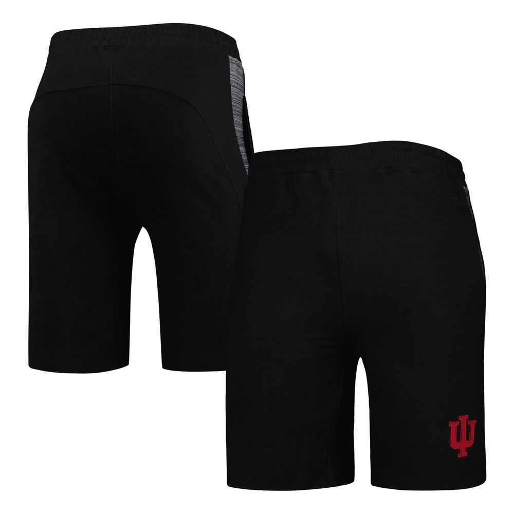 Men's Colosseum Black Indiana Hoosiers Wild Party Shorts