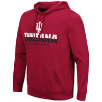 Men's Colosseum Crimson Indiana Hoosiers Lantern Pullover Hoodie