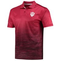 Men's Colosseum Crimson Indiana Hoosiers Marshall Polo