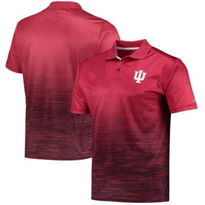 Men's Colosseum Crimson Indiana Hoosiers Marshall Polo