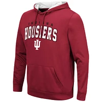 Pull à capuche Colosseum Crimson Indiana Hoosiers Resistance pour hommes