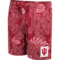 Men's Colosseum Crimson Indiana Hoosiers The Dude Swim Shorts