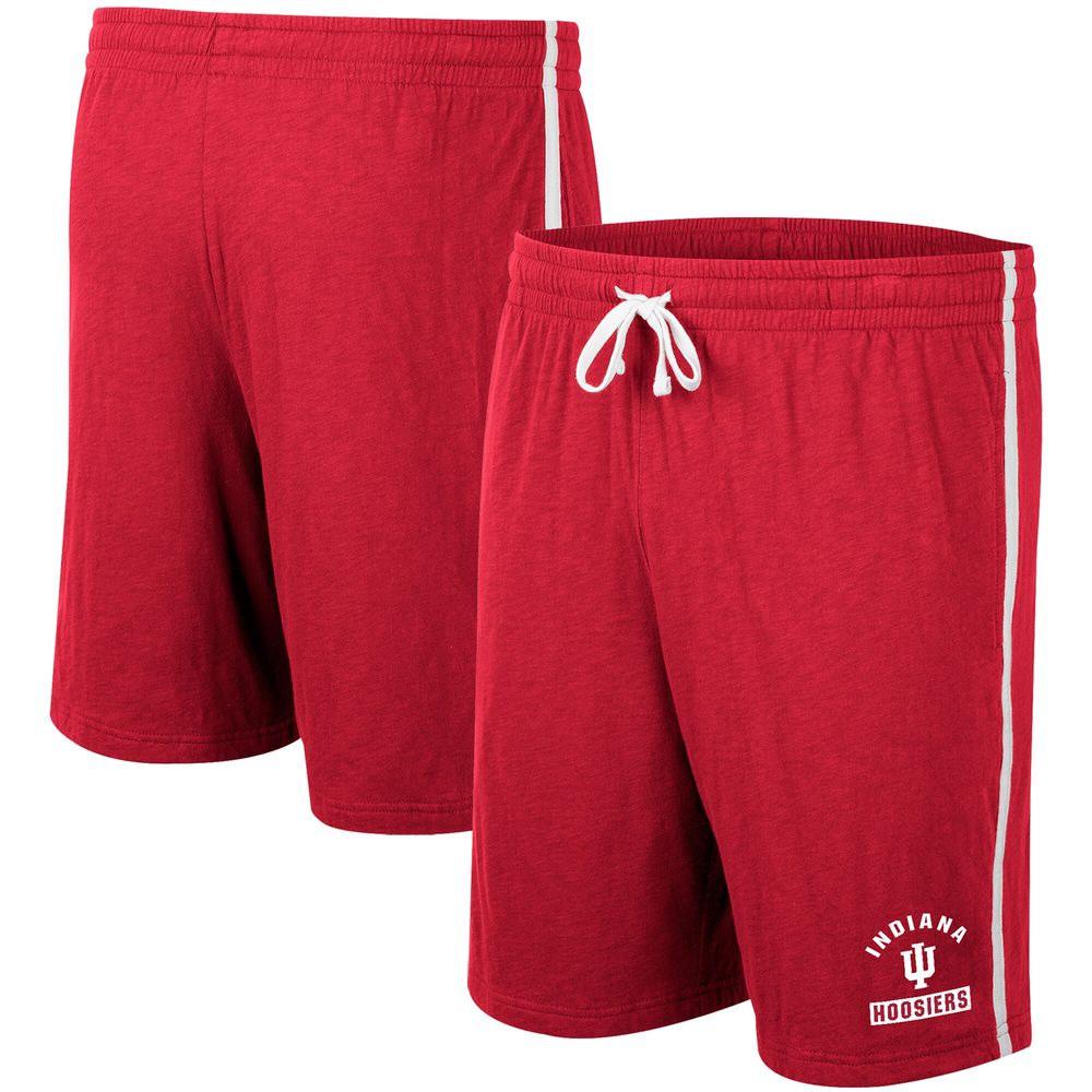 Men's Colosseum Crimson Indiana Hoosiers Thunder Slub Shorts