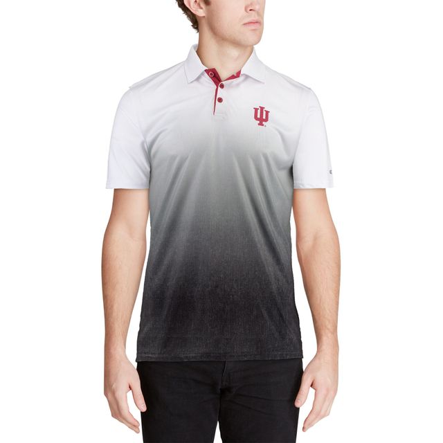 Polo Indiana Hoosiers Magic Team Logo Colosseum gris chiné pour homme