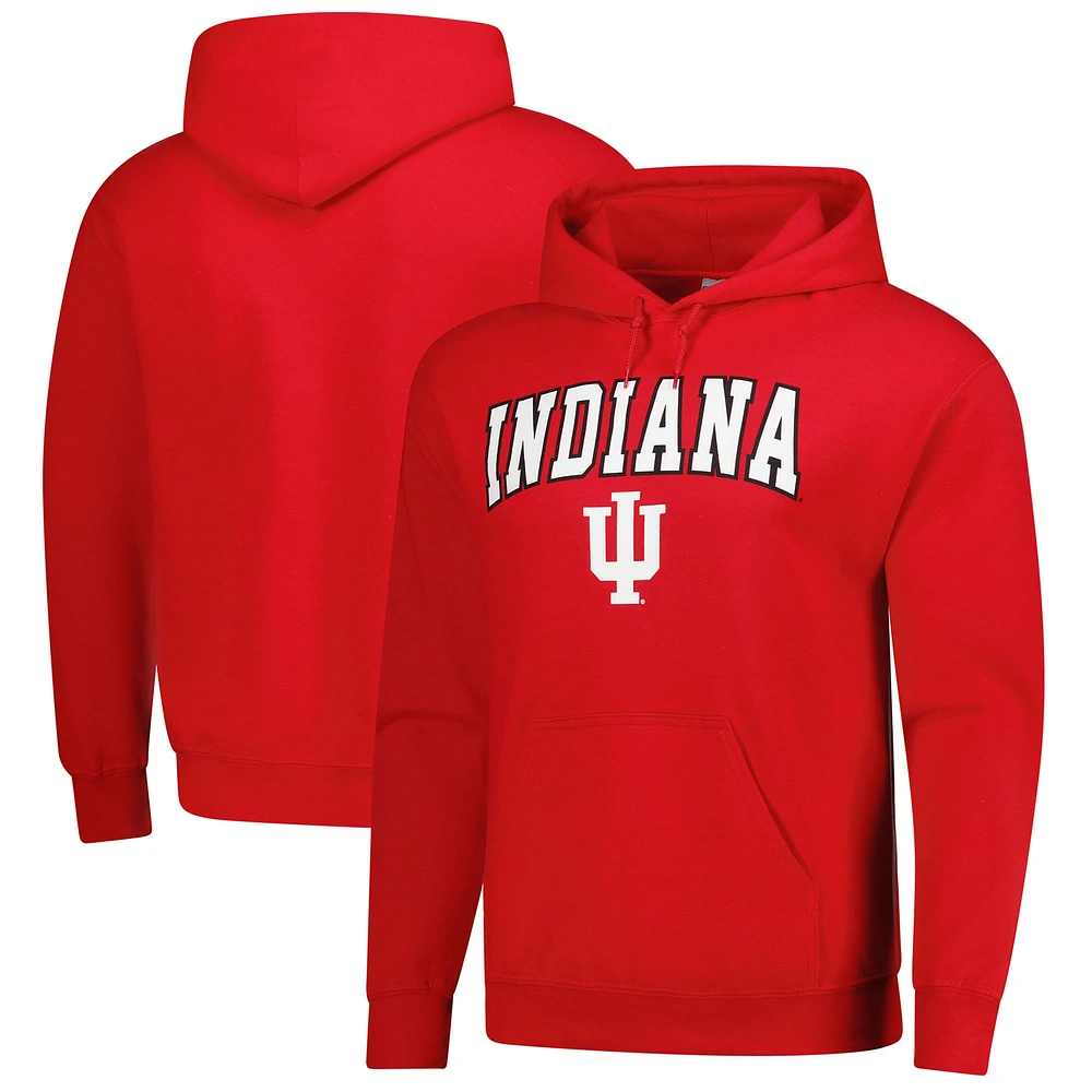 Men's Crimson Indiana Hoosiers Pullover Hoodie