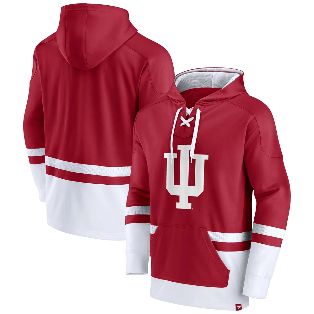 Sweat à capuche Fanatics Crimson Indiana Hoosiers First Battle pour hommes