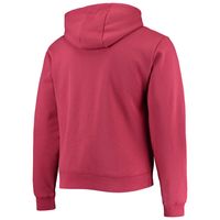 Men's League Collegiate Wear Crimson Indiana Hoosiers Seal Neuvo Essential Fleece Pullover Hoodie