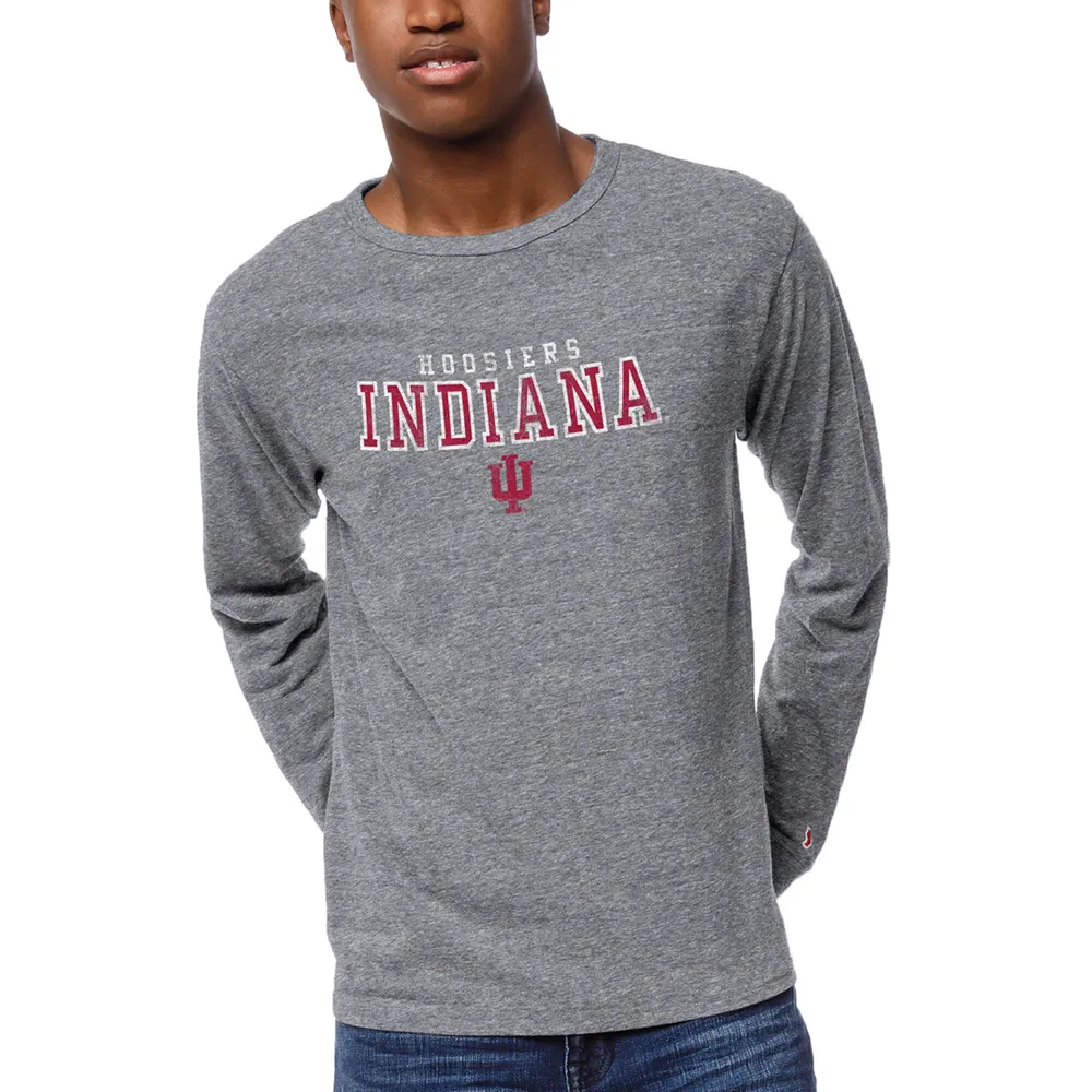 League Collegiate Wear Indiana Hoosiers Heather Gray 1965 Arch