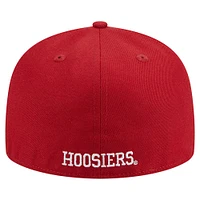 Casquette ajustée 59FIFTY Indiana Hoosiers de New Era pour homme