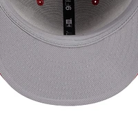 Casquette Snapback 9FIFTY New Era Crimson Indiana Hoosiers Game Day pour hommes