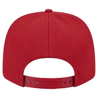 Men's New Era Crimson Indiana Hoosiers Game Day Multi-Rope 9SEVENTY Stretch-Snap Hat