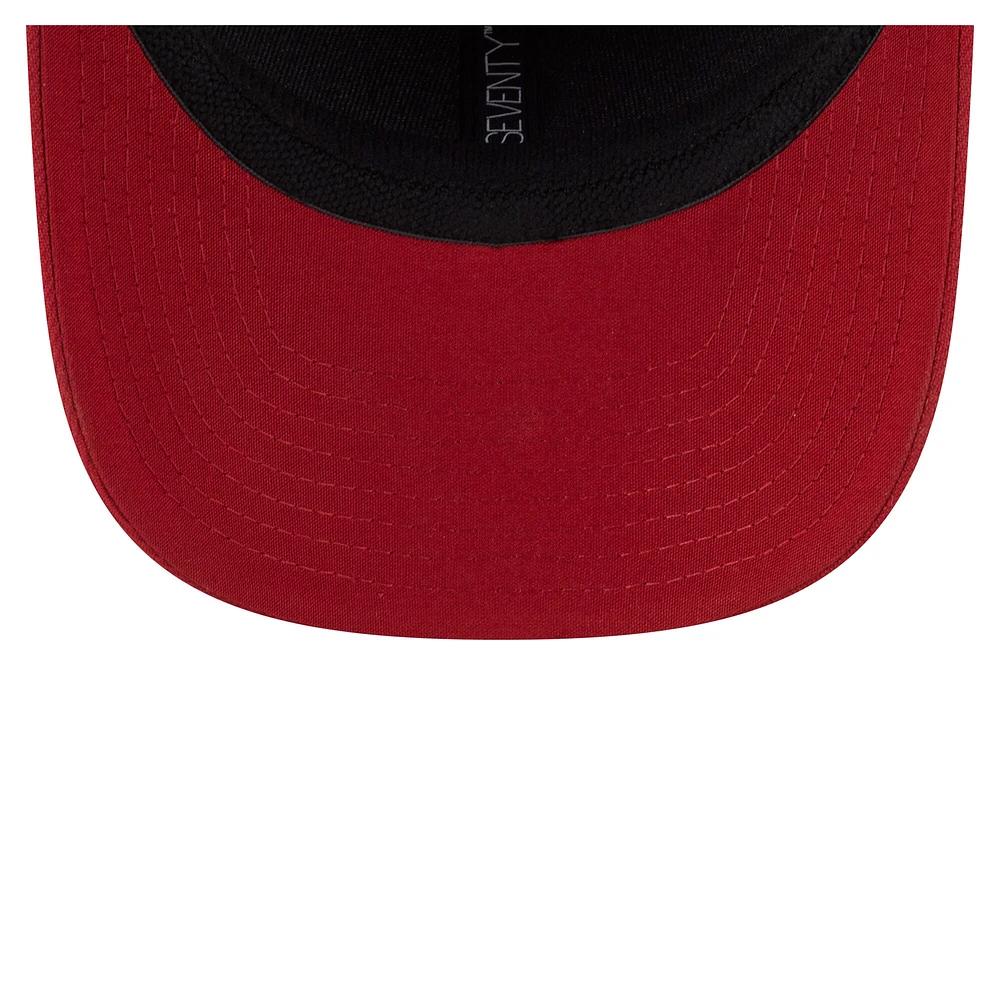 Men's New Era Crimson Indiana Hoosiers Game Day Multi-Rope 9SEVENTY Stretch-Snap Hat