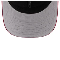 Men's New Era Crimson Indiana Hoosiers Primary 9SEVENTY Trucker Stretch-Snap Hat