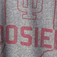 Men's Original Retro Brand Gray Indiana Hoosiers Big & Tall Tri-Blend T-Shirt