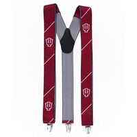 Men's Red Indiana Hoosiers Suspenders