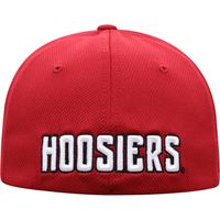 Men's Top of the World Crimson Indiana Hoosiers Reflex Logo Flex Hat