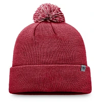 Men's Top of the World Crimson Indiana Hoosiers Team Logo Cuffed Knit Hat with Pom