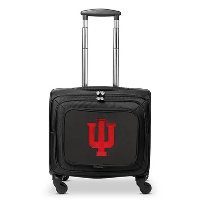 Indiana Hoosiers MOJO 14'' Laptop Overnighter Wheeled Bag- Black