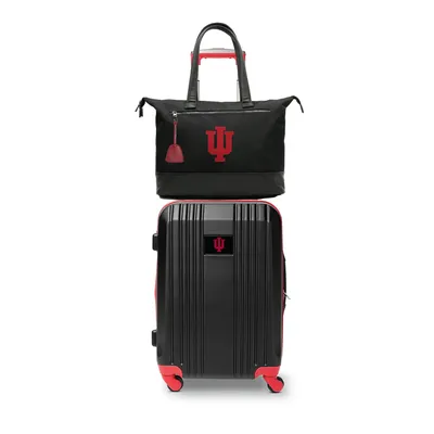 Indiana Hoosiers MOJO Premium Laptop Tote Bag and Luggage Set