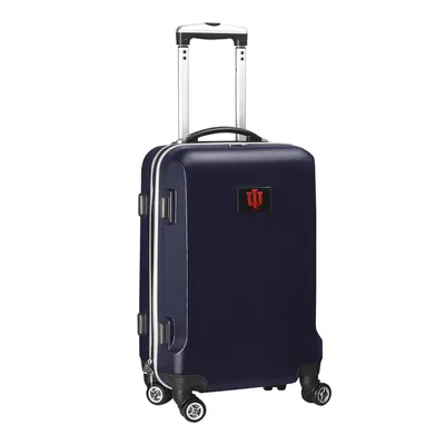 Indiana Hoosiers 20" 8-Wheel Hardcase Spinner Carry-On - Navy